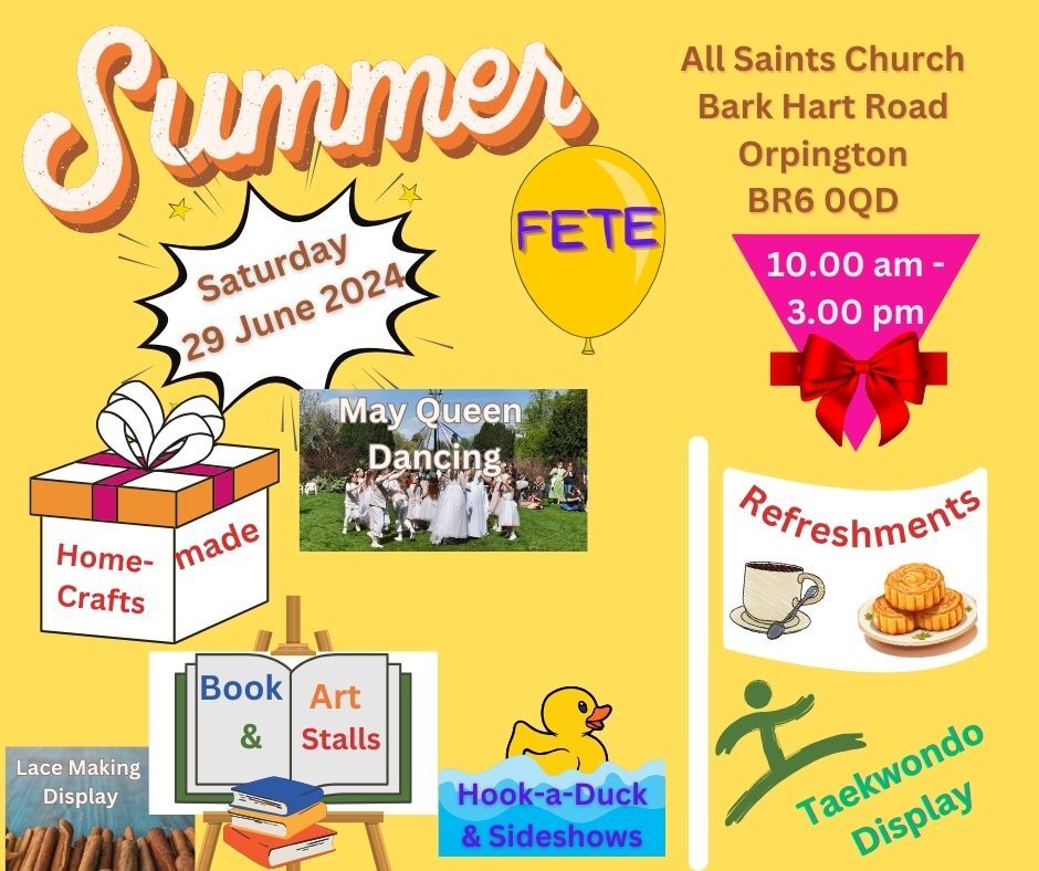 All Saints Orpington summer fete