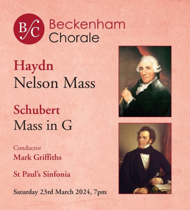 Beckenham Choral Concert 23 March