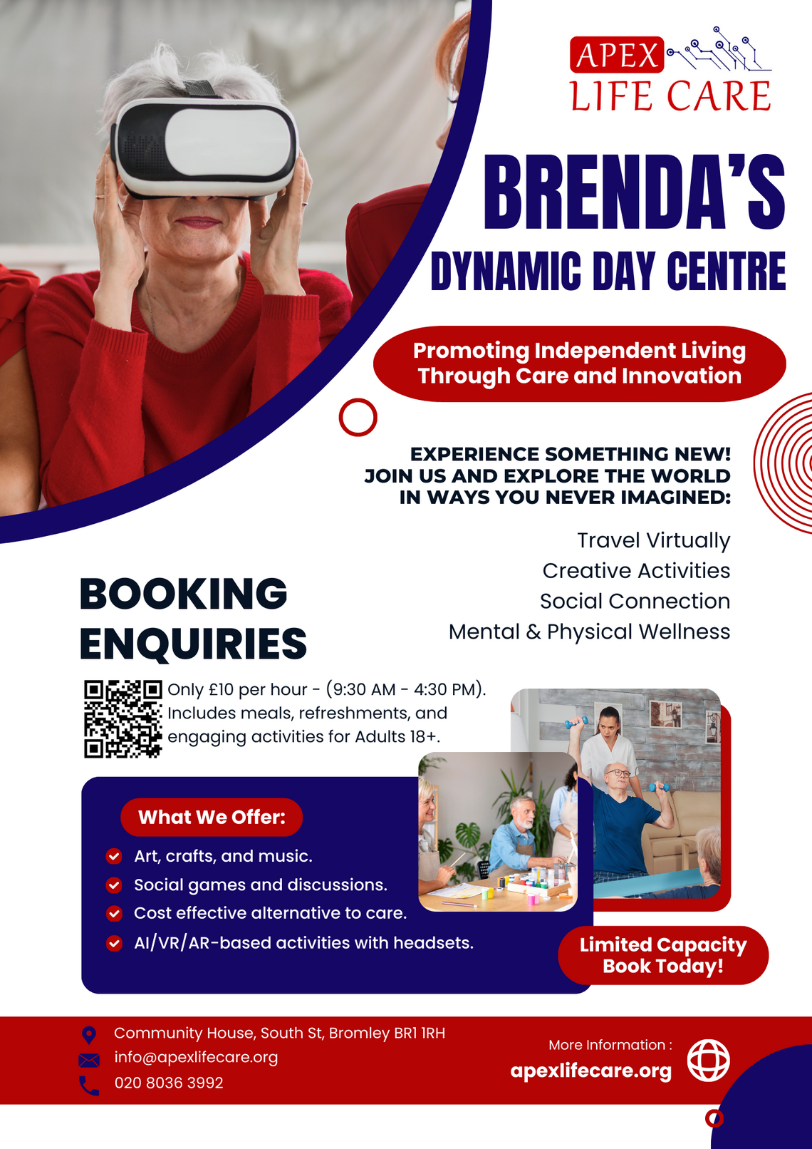 Brenda's Dynamic Day Centre's launch