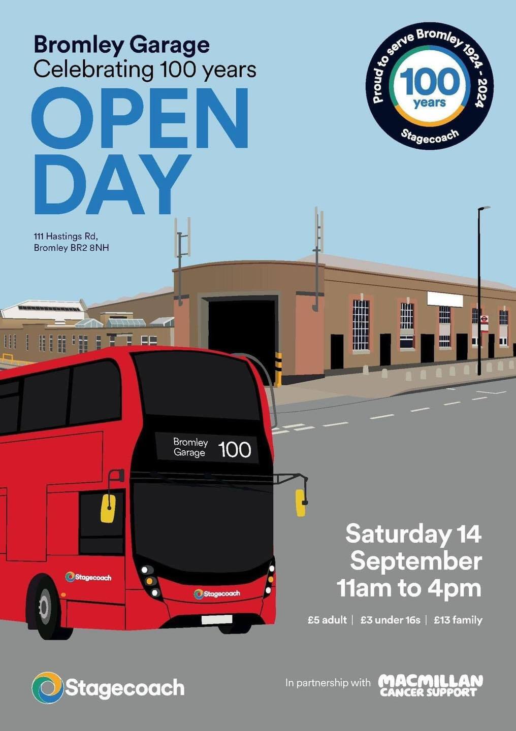 Bromley Garage open day