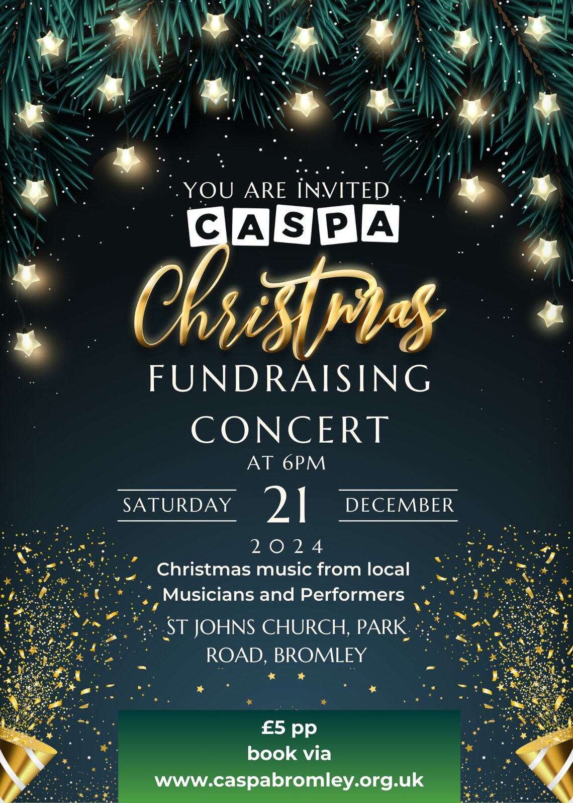 Caspa christmas Night