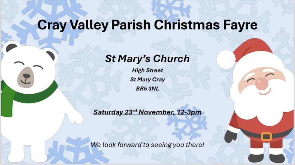 Cray Valley Parish Christmas fayre