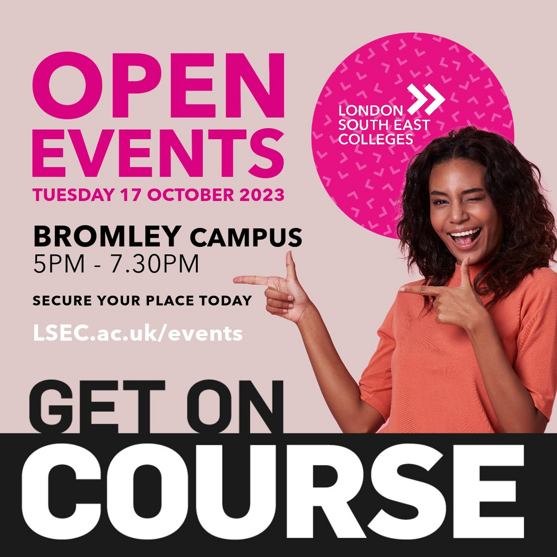 open events bromley campus