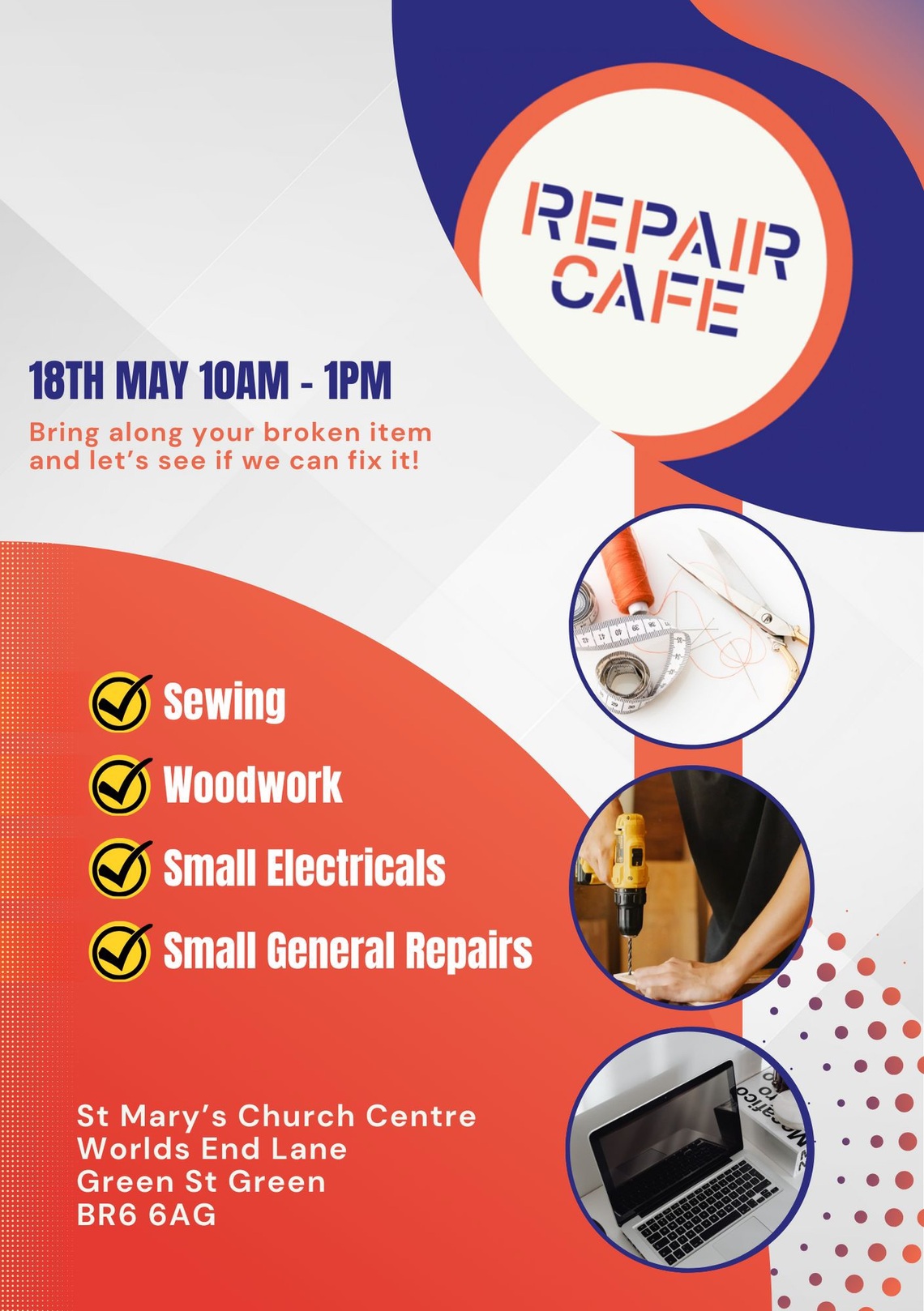 Repair Cafe 18th May