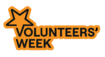 Volunteers Week 2024 orange logo