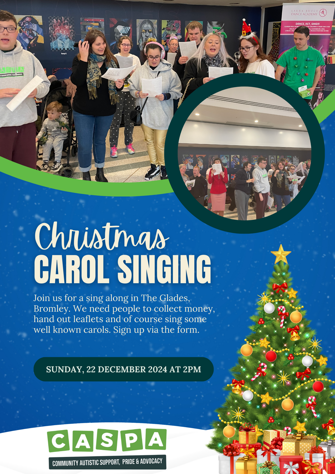 CASPA carol Service promotional image