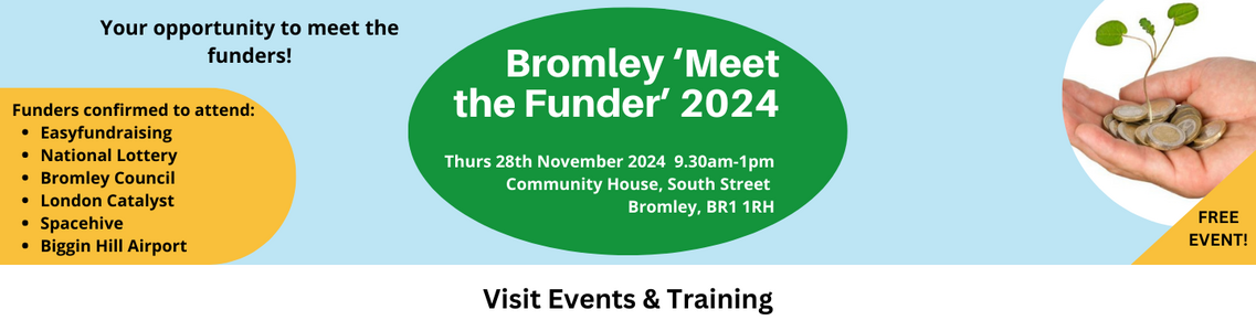 Bromley Meet the Funder event 2024